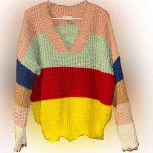 Multi-colored Sweater